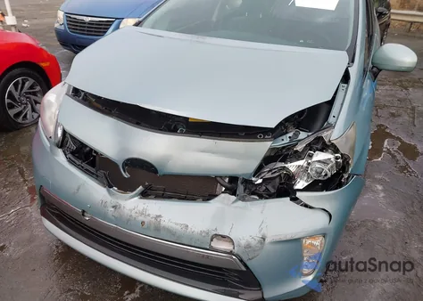 2013 Toyota Prius Plug-In from USA, damaged, VIN JTDKN3DP0D3042336